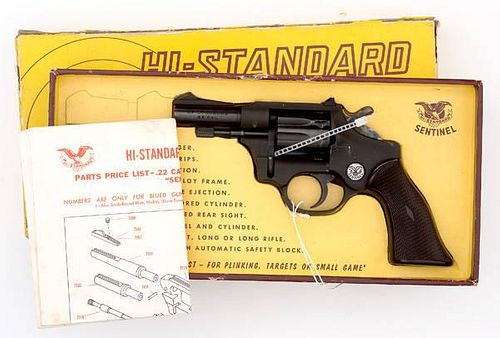 *Hi-Standard Sentinel Revolver 