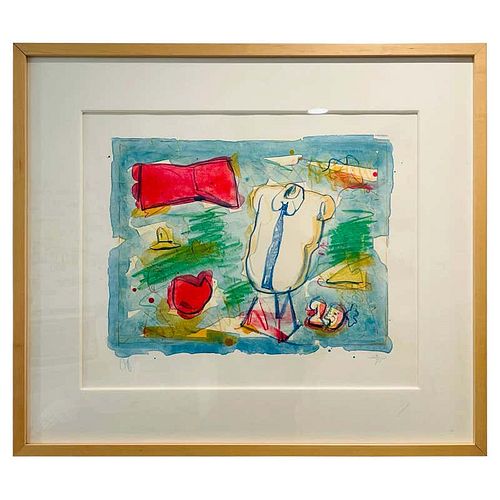 Color Lithograph by Claes Oldenburg, ca 1973
