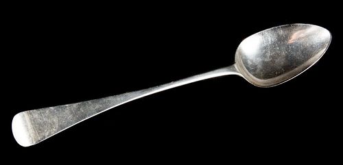 Georgian sterling stuffing spoon London 1820