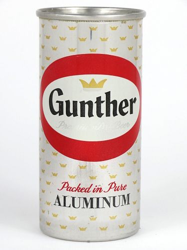 1907 Gunther Premium Dry Beer 7oz 241-30, Flat Top, Baltimore, Maryland