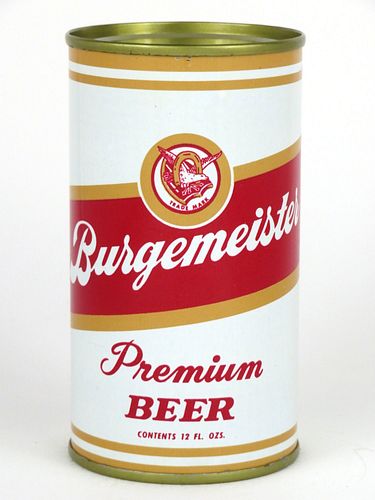 1967 Burgemeister Premium Beer 12oz 46-09, Flat Top, Chicago, Illinois