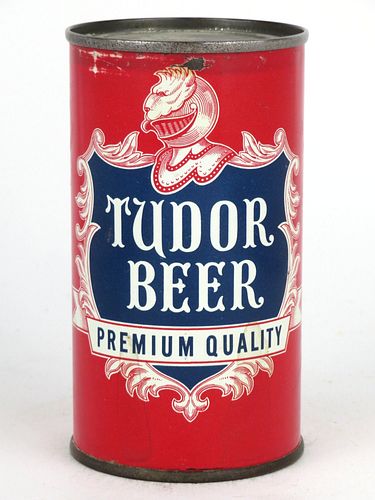 1958 Tudor Beer 12oz 140-23.1, Flat Top, Chicago, Illinois