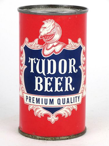 1957 Tudor Beer 12oz 140-23.2, Flat Top, Chicago, Illinois