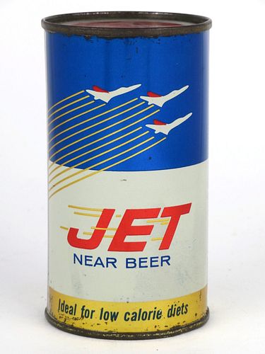 1961 Jet Near Beer 12oz 86-35.1, Flat Top, Chicago, Illinois