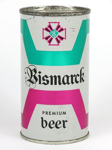 1958 Bismarck Premium Beer 12oz 37-14.3, Flat Top, Chicago, Illinois