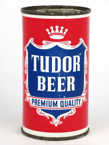 1955 Tudor Beer 12oz 141-15, Flat Top, Hornell, New York