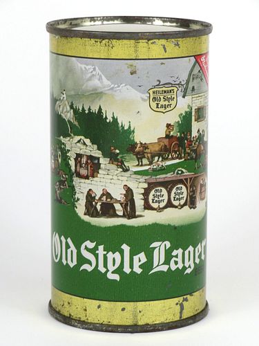 1953 Old Style Lager Beer 12oz 108-10, Flat Top, La Crosse, Wisconsin