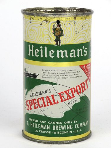 1952 Heileman's Special Export Beer 12oz No Ref., Flat Top, La Crosse, Wisconsin