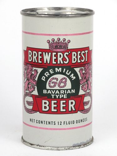 1969 Brewers' Best Beer 12oz T45-32.1, Flat Top, Los Angeles, California
