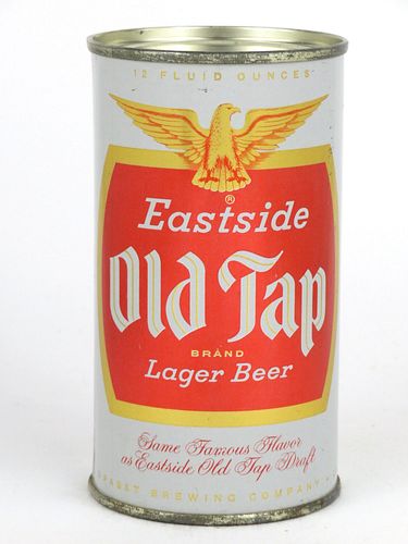 1958 Eastside Old Tap Lager Beer 12oz 58-17, Flat Top, Los Angeles, California
