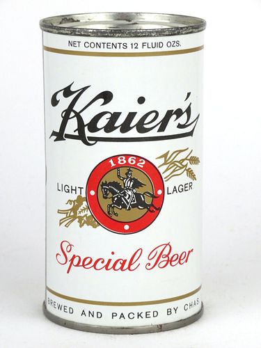 1961 Kaier's Special Beer 12oz 86-39, Flat Top, Mahanoy City, Pennsylvania
