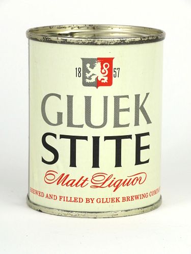 1959 Gluek Stite Malt Liquor 8oz 241-10, Flat Top, Minneapolis, Minnesota