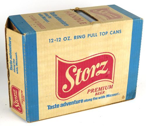 1970 Storz Premium Beer 12 pack With 12 12oz Cans T128-20, Omaha, Nebraska