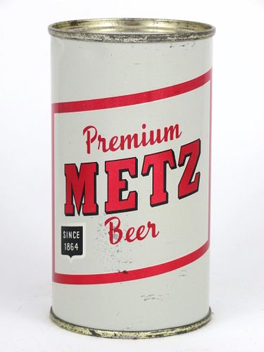1956 Metz Premium Beer 12oz 99-18, Flat Top, Omaha, Nebraska