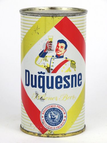 1953 Duquesne Pilsener Beer 12oz 99-15, Flat Top, Pittsburgh, Pennsylvania