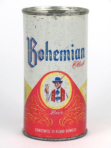 1967 Bohemian Club Beer 11oz 40-27, Flat Top, Portland, Oregon