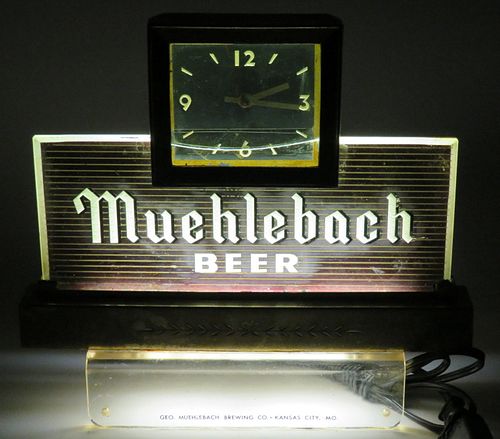 1952 Muehlebach Beer Cash Register Clock, Kansas City, Missouri