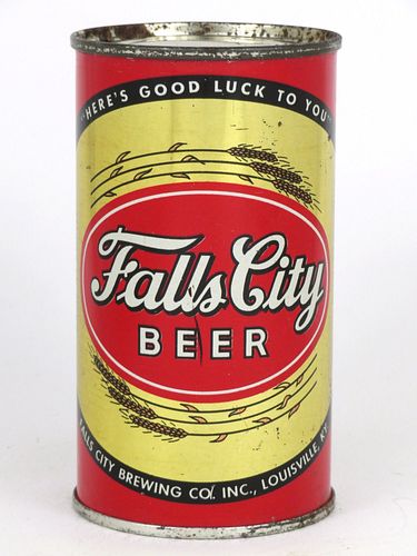 1949 Falls City Beer 12oz OI257, Flat Top, Louisville, Kentucky