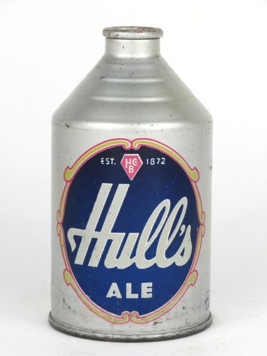 1946 Hull's Ale 12oz 195-26, Crowntainer, New Haven, Connecticut