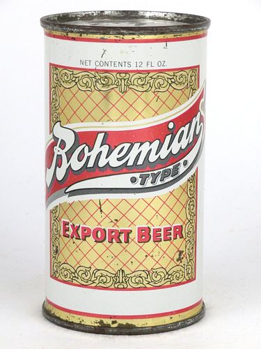 1954 Bohemian Type Export Beer 12oz 40-15, Flat Top, Los Angeles, California