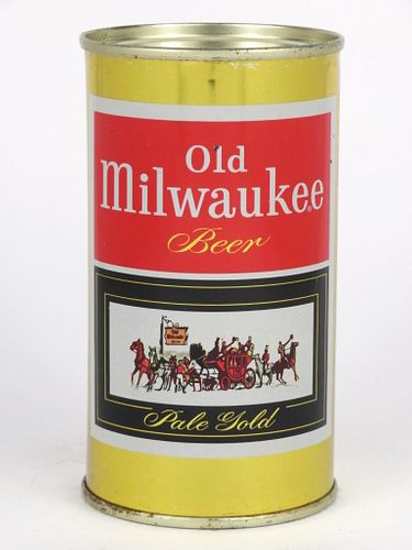 1958 Old Milwaukee Beer 12oz 107-26V2, Flat Top, Milwaukee, Wisconsin