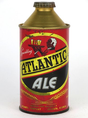 1950 Atlantic Ale 12oz 150-24, High Profile Cone Top, Atlanta, Georgia