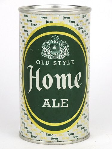 1960 Home Old Style Ale 12oz 83-15, Flat Top, South Bend, Indiana