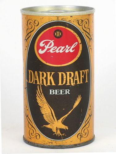 1968 Pearl Dark Draft Beer 12oz T107-39, Ring Top, San Antonio, Texas