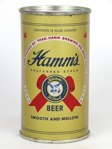 1951 Hamm's Preferred Stock Beer 12oz 79-19, Flat Top, Saint Paul, Minnesota