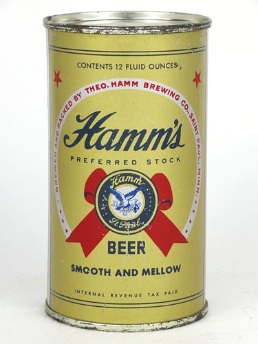 1946 Hamm's Preferred Stock Beer 12oz 79-18, Flat Top, Saint Paul, Minnesota