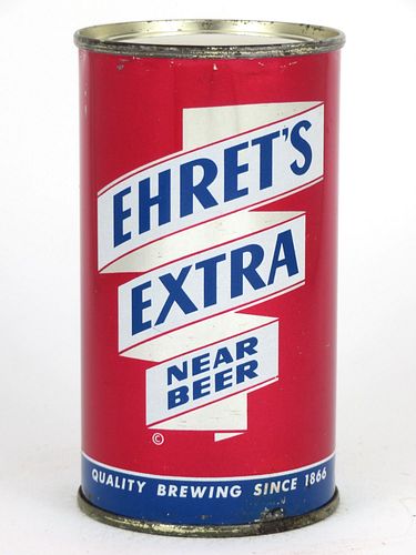 1955 Ehret's Extra Near Beer 12oz 59-13, Flat Top, Trenton, New Jersey