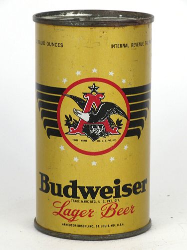 1948 Budweiser Lager Beer dupe 12oz OI162, Flat Top, Saint Louis, Missouri