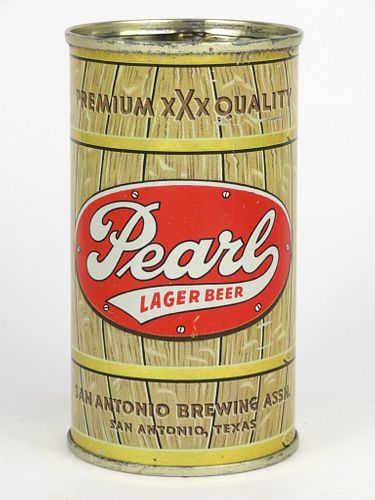 1950 Pearl Lager Beer 12oz 112-36, Flat Top, San Antonio, Texas