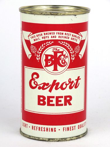 1956 Export Beer 12oz 61-22, Flat Top, Saint Charles, Missouri