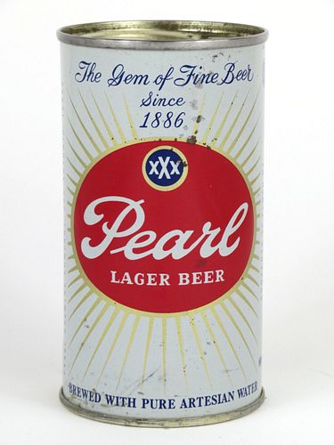 1959 Pearl Lager Beer 12oz 113-02, Flat Top, San Antonio, Texas