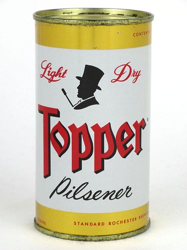 1958 Topper Pilsner Beer 12oz 139-30, Bank Top, Rochester, New York