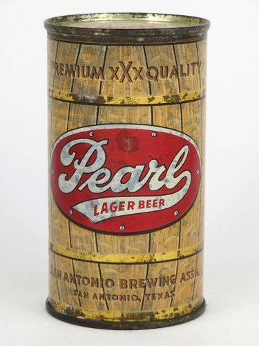 1951 Pearl Lager Beer 12oz 112-34, Flat Top, San Antonio, Texas