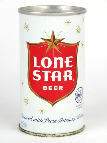 1963 Lone Star Beer 12oz 92-15.2, Flat Top, San Antonio, Texas