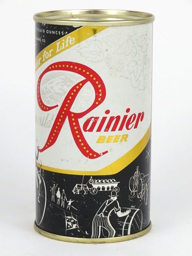 1956 Rainier Jubilee Beer 12oz Bicycle (Black), Seattle, Washington