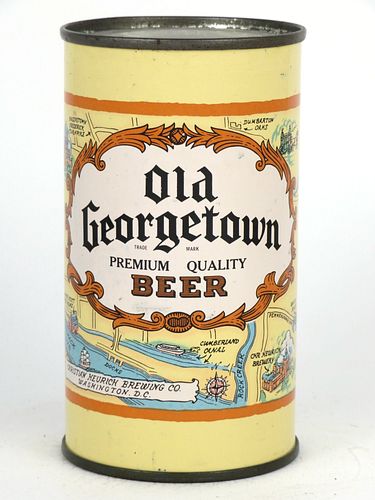 1950 Old Georgetown Beer 12oz 41-20, Flat Top, Washington, District Of Columbia