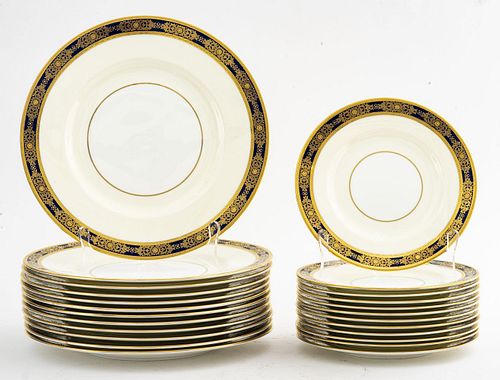Minton For Tiffany Bone China Plate Set, 25