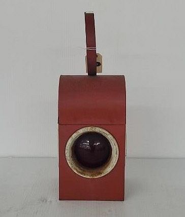 Vintage Kenyons Kenlite Red Oil Railroad Lantern