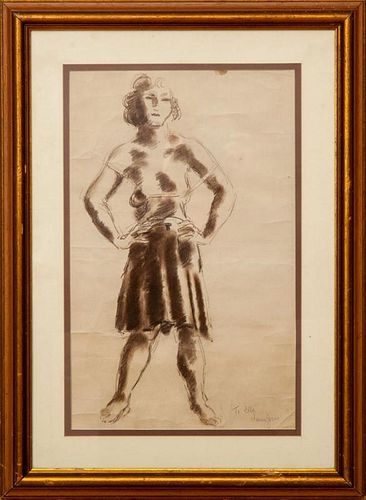 CHAIM GROSS (1904-1991): STANDING FEMALE