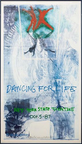 AFTER ROBERT RAUSCHENBERG (1925-2008): DANCING FOR LIFE