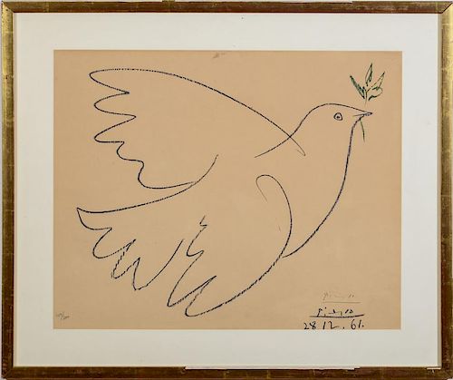 AFTER PABLO PICASSO (1881-1973): DOVE OF PEACE