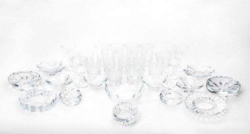 BACCARAT, GROUP OF TABLE ARTICLES