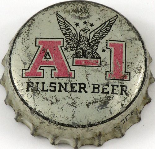 1953 A-1 Pilsner Beer Cork Backed crown Phoenix, Arizona