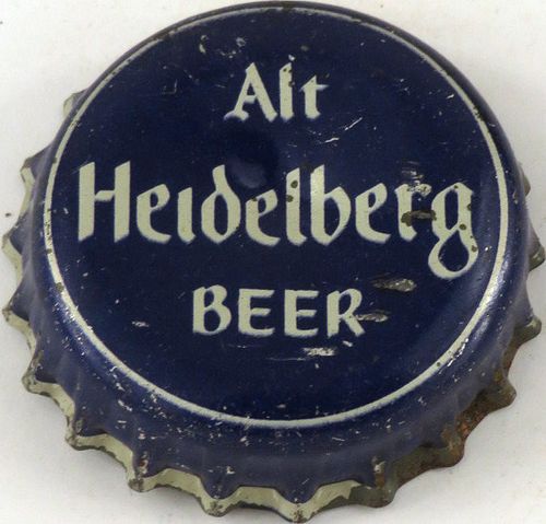 1937 Alt Heidelberg Beer Cork Backed crown Tacoma, Washington