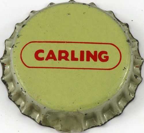 1954 Carling Cork Backed crown Cleveland, Ohio