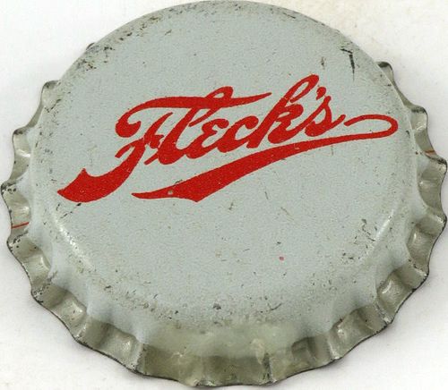 1960 Fleck's Beer Cork Backed crown Faribault, Minnesota